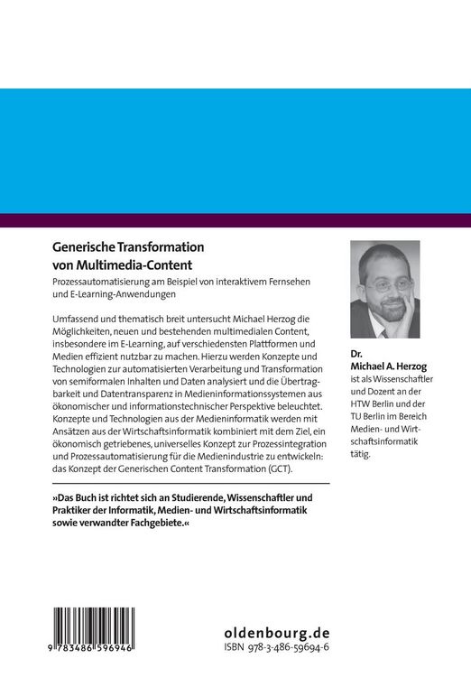 Produktbild: Generische Transformation von Multimedia-Content