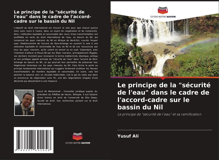 Produktbild: Le principe de la "s&eacute;curit&eacute; de l'eau" dans le cadre de l'accord-cadre sur le bassin du Nil