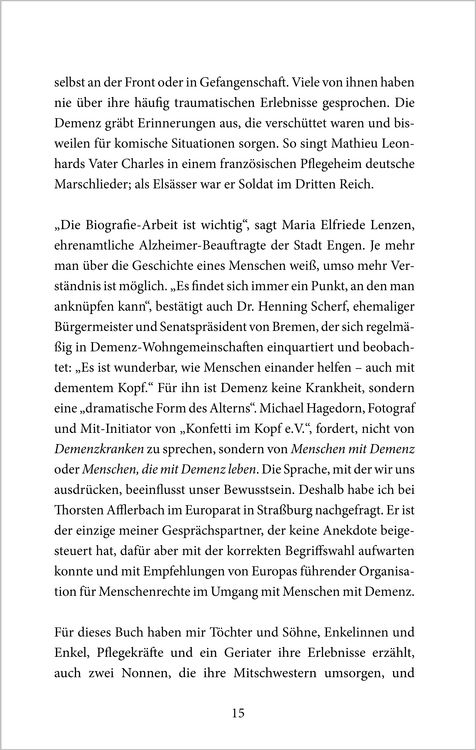 Produktbild: Demenz - Angeh&ouml;rige erz&auml;hlen