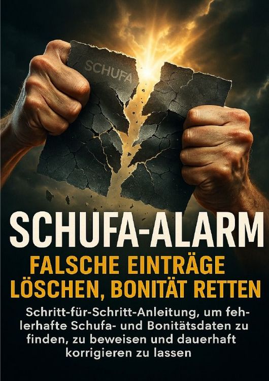 Produktbild: Schufa-Alarm: Falsche Eintr&auml;ge l&ouml;schen, Bonit&auml;t retten