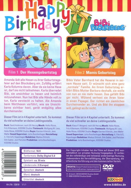 Produktbild: Bibi Blocksberg - Der Hexengeburtstag/Mamis Geburtstag