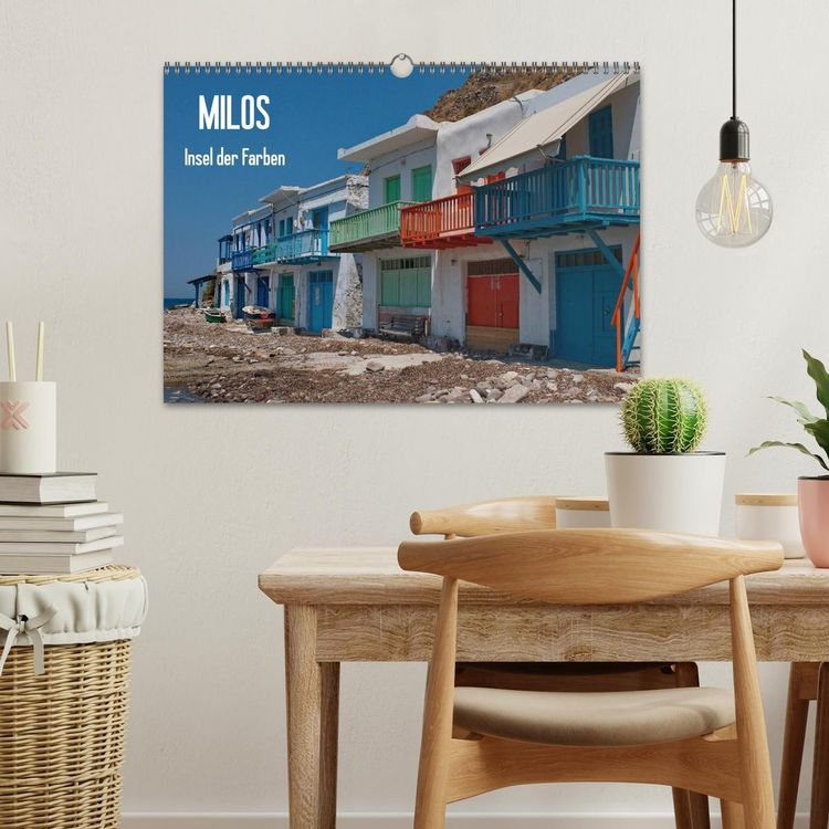 Produktbild: Milos, Insel der Farben (Wandkalender 2026 DIN A3 quer), CALVENDO Monatskalender