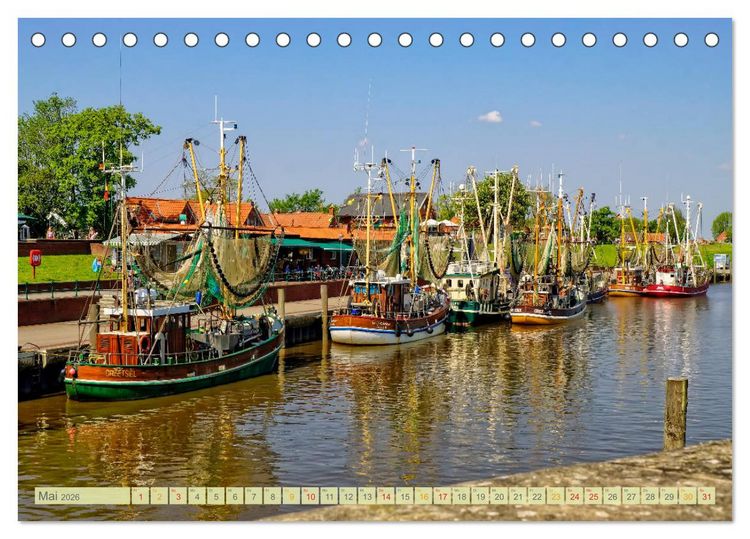 Produktbild: Mein Ostfriesland (Tischkalender 2026 DIN A5 quer), CALVENDO Monatskalender