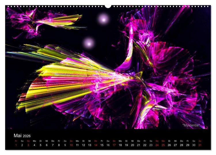 Produktbild: Lichtgedanken (Wandkalender 2026 DIN A2 quer), CALVENDO Monatskalender