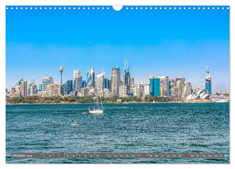 Produktbild: Australien - Metropolen &bull; Outback &bull; Regenwald &bull; Koalas (Wandkalender 2026 DIN A3 quer), CALVENDO Monatskalender