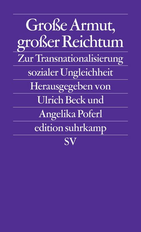 Produktbild: Gro&szlig;e Armut, gro&szlig;er Reichtum