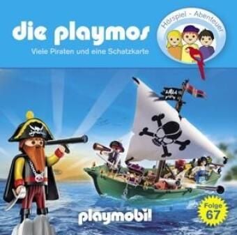 Produktbild: Die Playmos - Das Original Playmobil H&ouml;rspiel, Folge 67: Viele Piraten und eine Schatzkarte