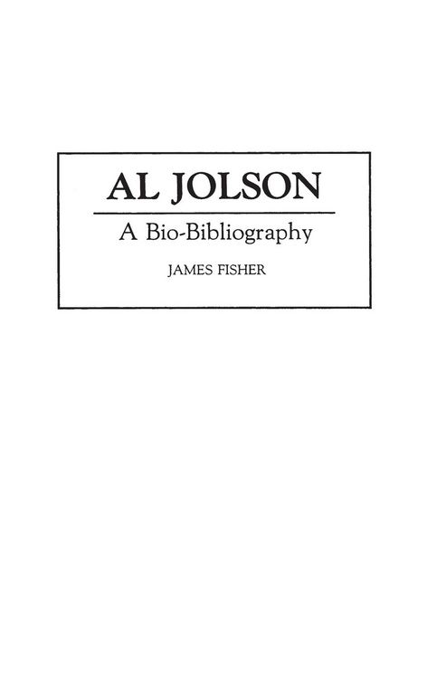 Produktbild: Al Jolson