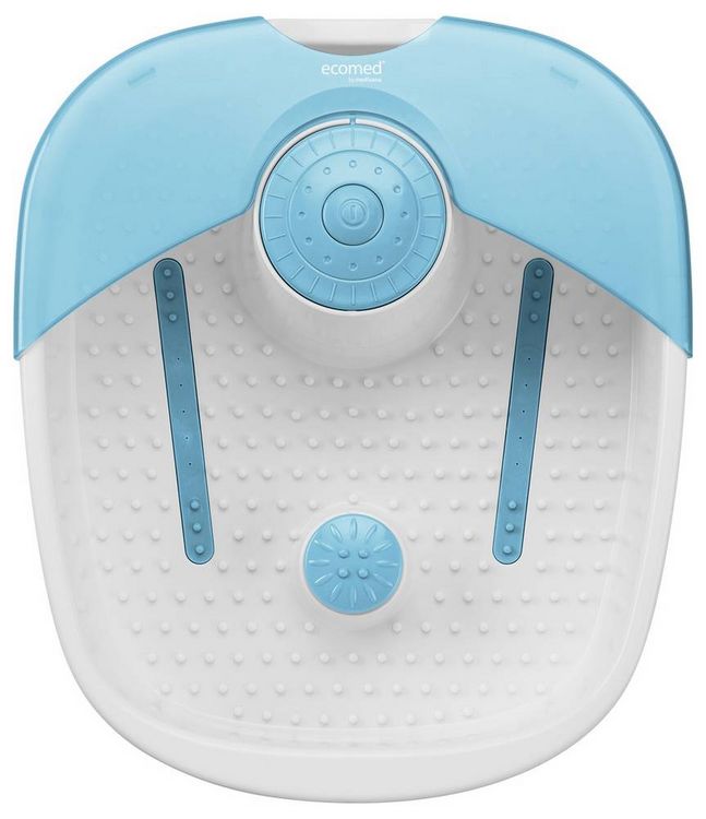Produktbild: Ecomed FS-70E Fu&szlig;sprudelbad 60W Wei&szlig;, Blau