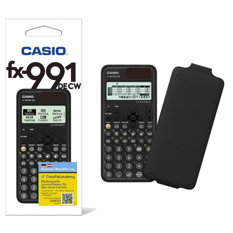 Cover Casio Classwiz Taschenrechner CASIO® Schulrechner FX991DECW