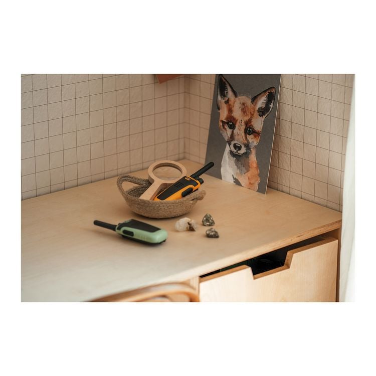 Produktbild: KIDYWOLF Walkie-Talkies mit Taschenlampe gr&uuml;n/orange
