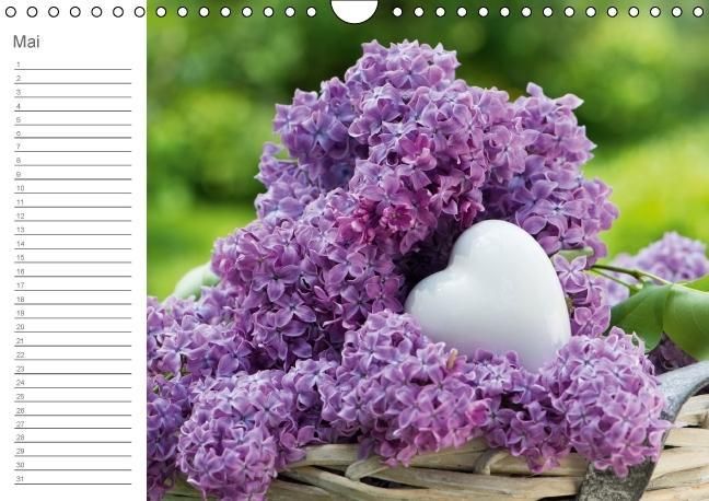 Produktbild: Herzig / Geburtstagskalender (Wandkalender immerw&auml;hrend DIN A4 quer)