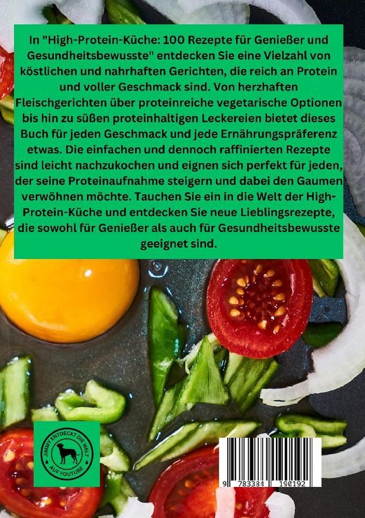 Produktbild: High-Protein-K&uuml;che: 100 Rezepte f&uuml;r Genie&szlig;er und Gesundheitsbewusste