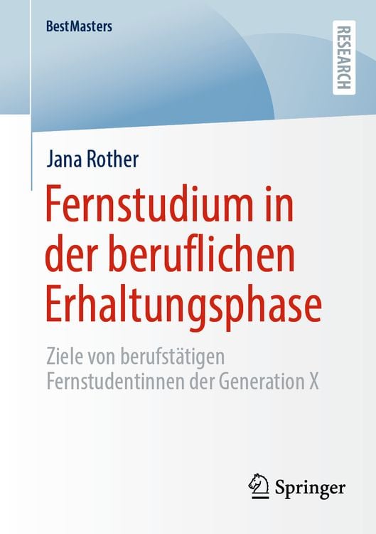 Produktbild: Fernstudium in der beruflichen Erhaltungsphase