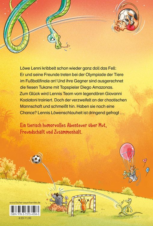 Produktbild: Olympiade der Tiere &ndash; Gut gekickt, L&ouml;we!