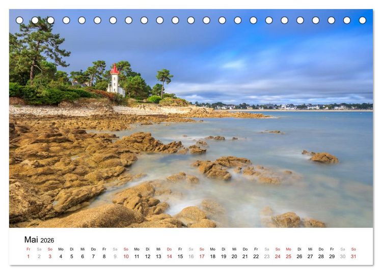 Produktbild: LEUCHTT&Uuml;RME - rund um den Globus (Tischkalender 2026 DIN A5 quer), CALVENDO Monatskalender