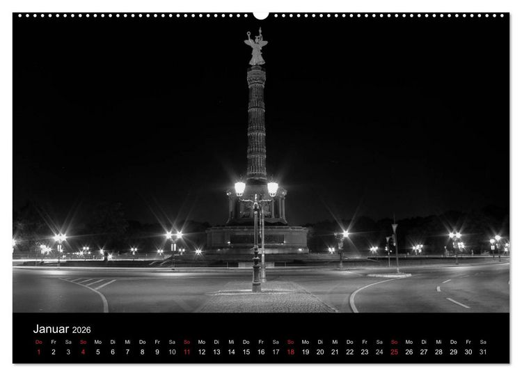 Produktbild: Berlin (Wandkalender 2026 DIN A2 quer), CALVENDO Monatskalender