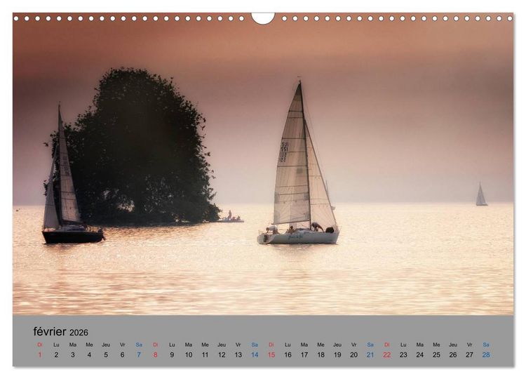 Produktbild: Montreux, la Riviera Suisse (Calendrier mural 2026 DIN A3 vertical), CALVENDO calendrier mensuel