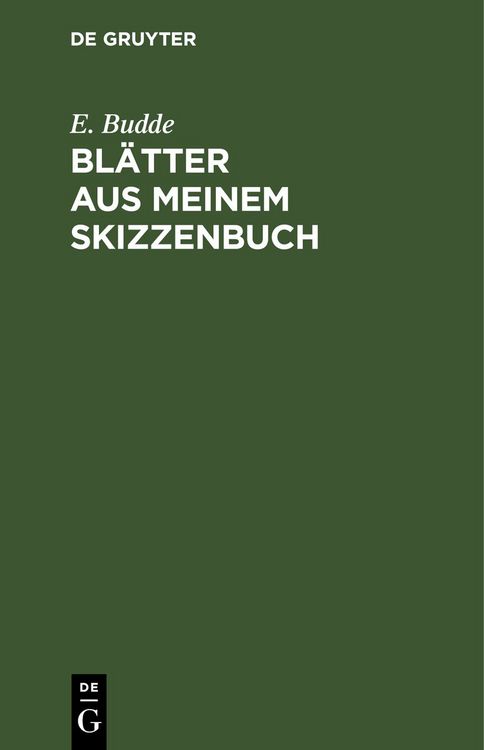 Produktbild: Bl&auml;tter aus meinem Skizzenbuch
