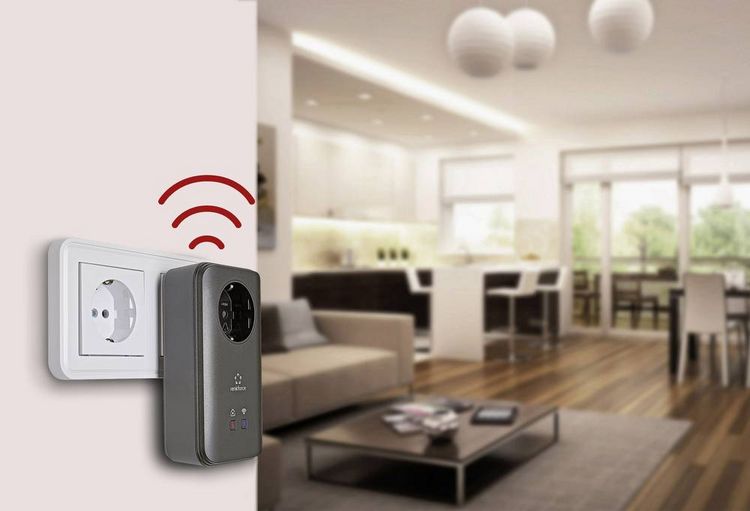 Produktbild: Renkforce PL600D WiFi Powerline WLAN Einzel Adapter RF-3385556 500MBit/s