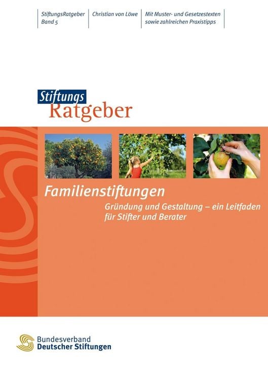 Produktbild: Familienstiftungen