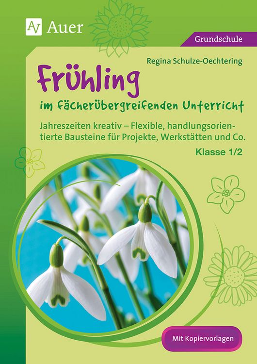 Produktbild: Fr&uuml;hling im f&auml;cher&uuml;bergreifenden Unterricht 1-2