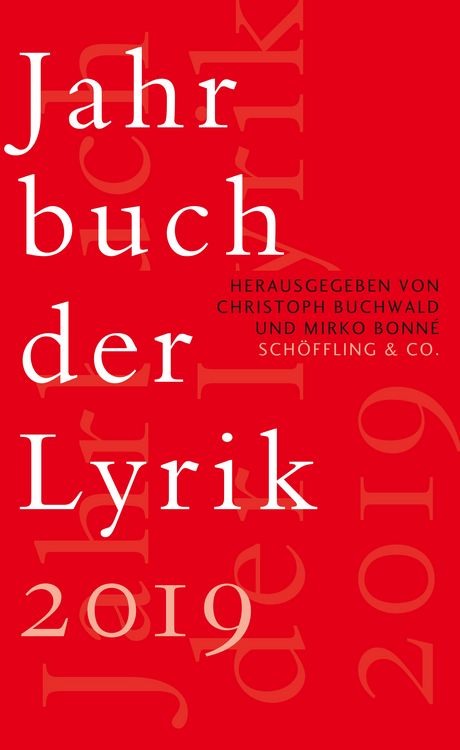 Produktbild: Jahrbuch der Lyrik 2019