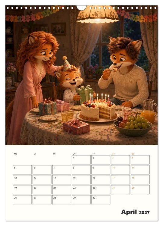 Produktbild: Kleines Pfotengl&uuml;ck (Wandkalender 2027 DIN A3 hoch), CALVENDO Monatskalender