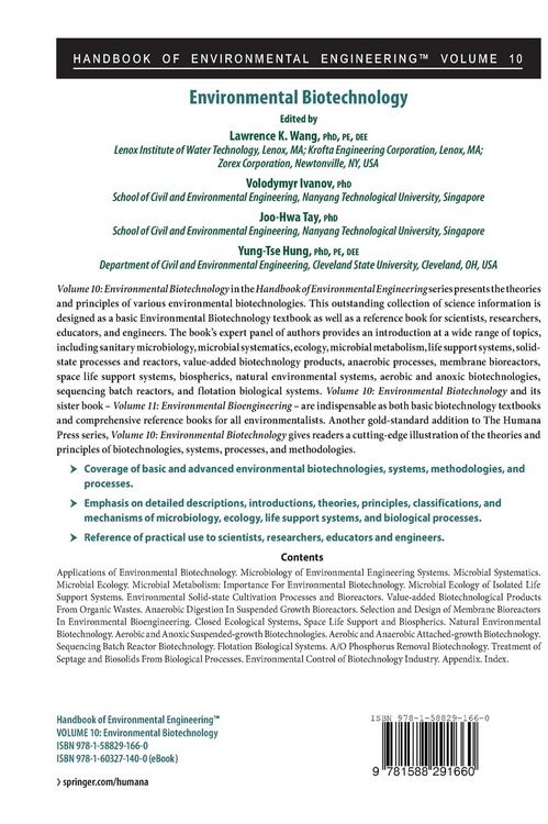 Produktbild: Environmental Biotechnology