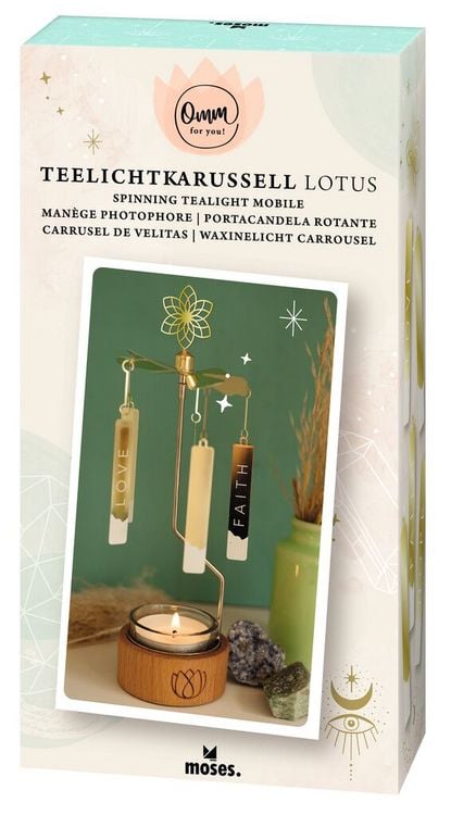 Produktbild: Omm for you Teelicht-Karussell Lotus