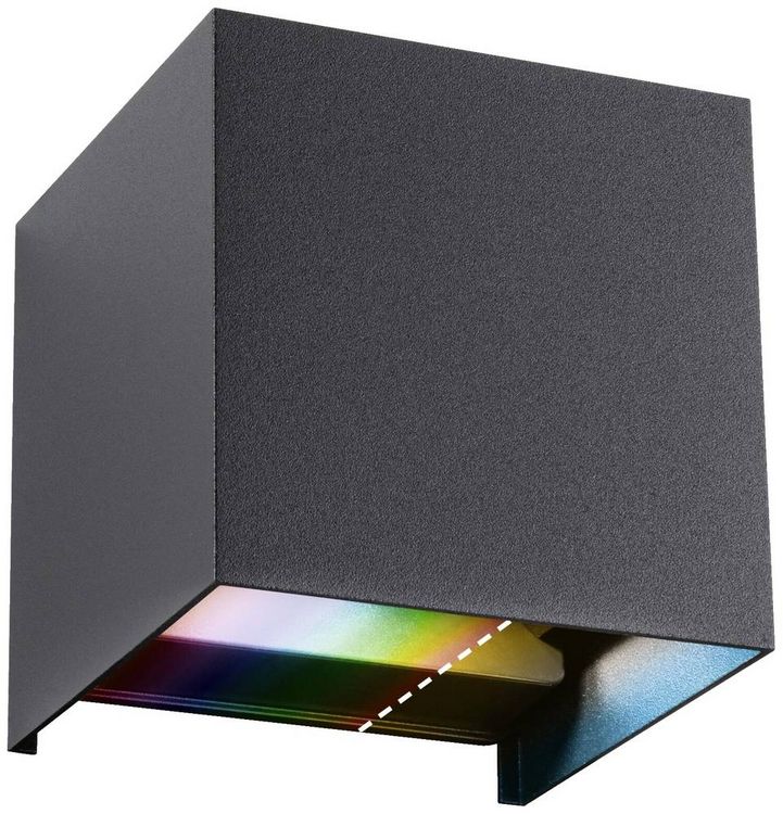 Produktbild: Paulmann 94847 LED-Au&szlig;enwandleuchte LED 5W Anthrazit