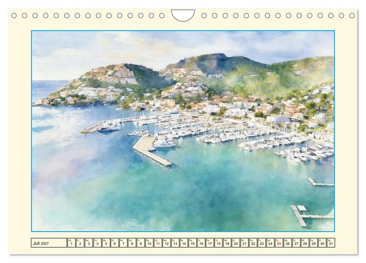 Produktbild: Lieblingsinsel Mallorca (Wandkalender 2027 DIN A4 quer), CALVENDO Monatskalender