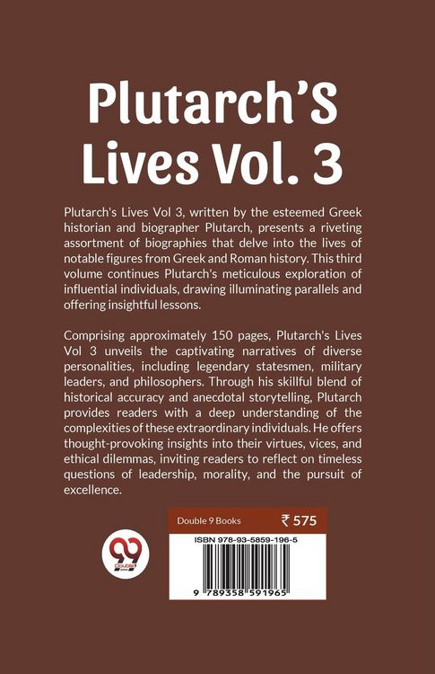 Produktbild: Plutarch's Lives Vol.3
