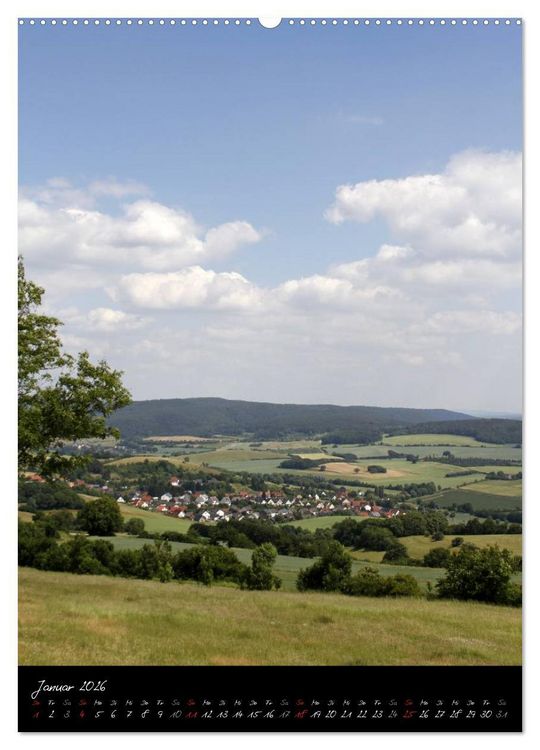 Produktbild: Wundersch&ouml;nes Lipperland (Wandkalender 2026 DIN A2 hoch), CALVENDO Monatskalender