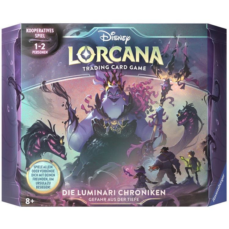 Produktbild: Disney Lorcana: Die Luminari Chroniken - Gefahr aus der Tiefe (Deutsch) - Geschenk-Set