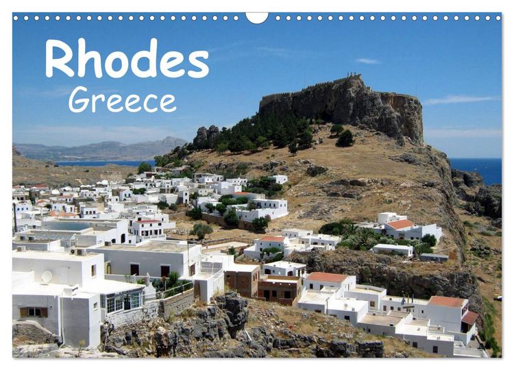 Produktbild: Rhodes - Greece (Wall Calendar 2026 DIN A3 landscape), CALVENDO 12 Month Wall Calendar