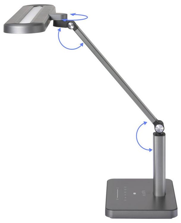 Produktbild: Sygonix SY-6901266 LED-Schreibtischleuchte LED LED 18W Schwarz
