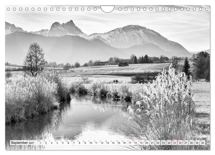 Produktbild: Traumhafte Allg&auml;uer Alpen (Wandkalender 2027 DIN A4 quer), CALVENDO Monatskalender
