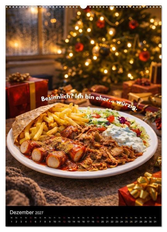 Produktbild: Taxi-Teller-Kalender (hochwertiger Premium Wandkalender 2027 DIN A2 hoch), Kunstdruck in Hochglanz