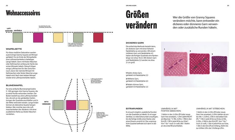 Produktbild: Das Granny Squares Musterbuch