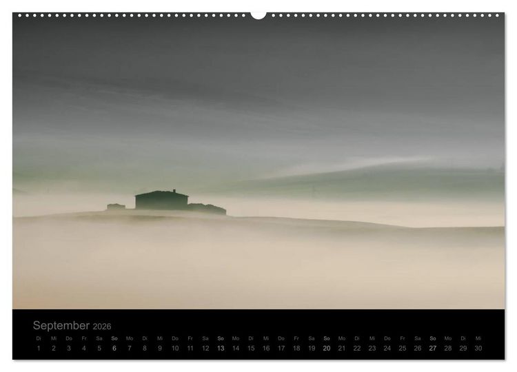 Produktbild: &ndash; Magie des Lichtes &ndash; TOSKANA (hochwertiger Premium Wandkalender 2026 DIN A2 quer), Kunstdruck in Hochglanz