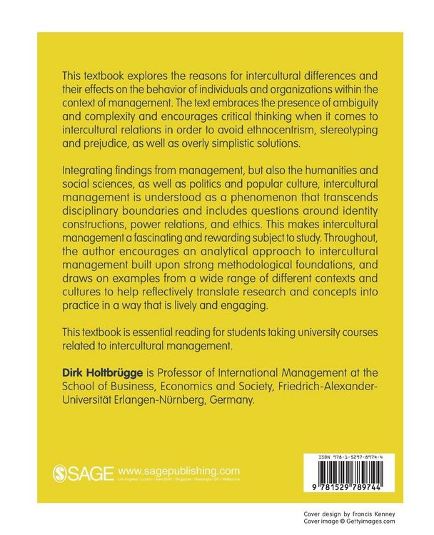 Produktbild: Intercultural Management