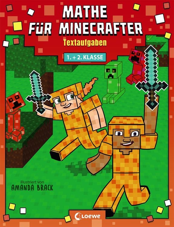 Bild vom Artikel Mathe für Minecrafter - Textaufgaben vom Autor Loewe Lernen und Rätseln
