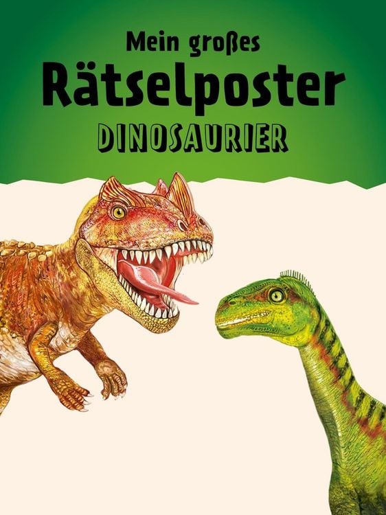 Produktbild: Mein gro&szlig;es R&auml;tselposter Dinosaurier