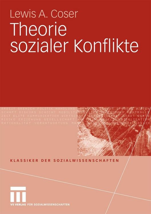 Produktbild: Theorie sozialer Konflikte
