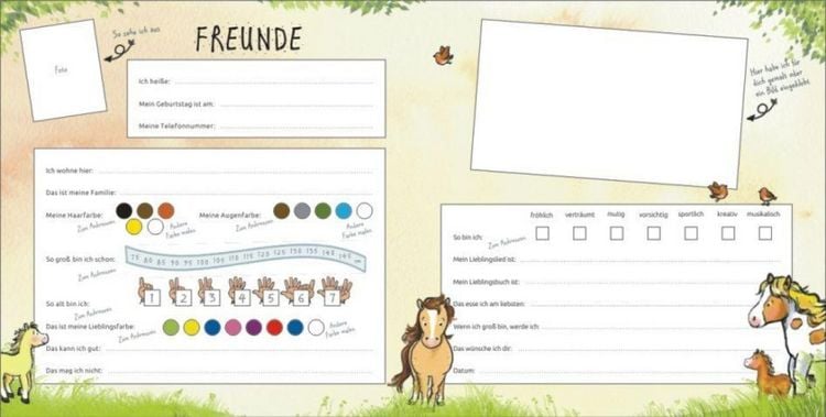 Produktbild: Mein Kindergarten Freunde-Album &ndash; Mit Goldfolienpr&auml;gung auf dem Umschlag!