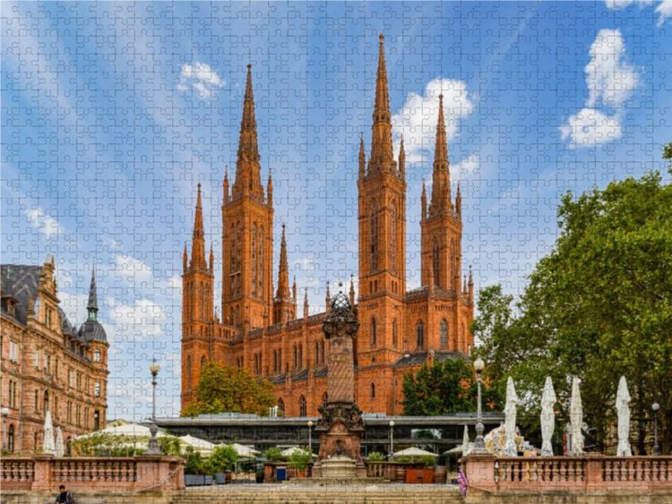 Produktbild: CALVENDO Puzzle Ein Motiv aus dem Kalender Hessen Impressionen | 1000 Teile Lege-Gr&ouml;&szlig;e 64x48cm Foto-Puzzle f&uuml;r gl&uuml;ckliche Stunden