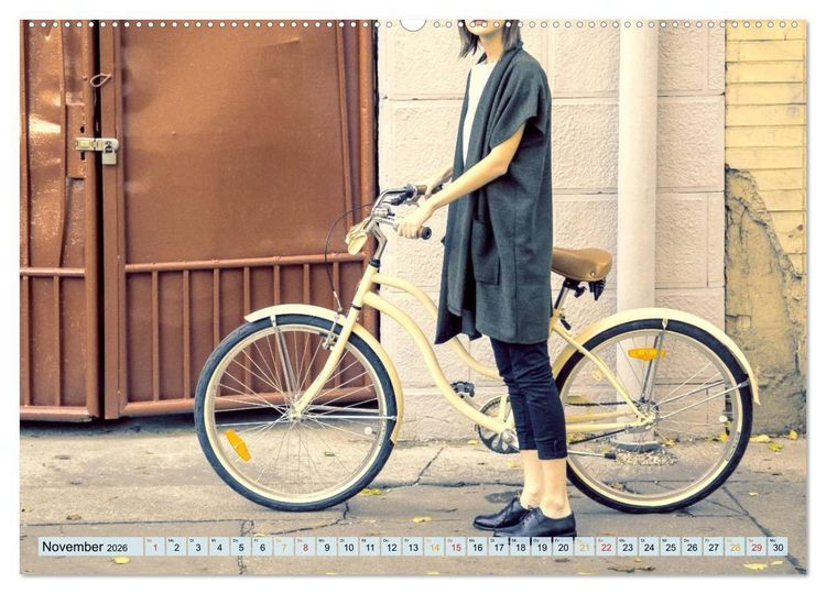 Produktbild: Mein Fahrrad (hochwertiger Premium Wandkalender 2026 DIN A2 quer), Kunstdruck in Hochglanz