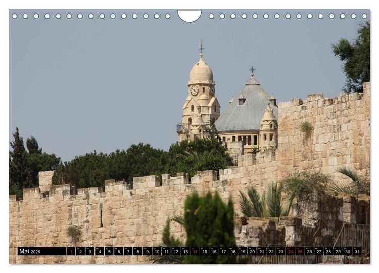 Produktbild: ISRAEL - Mehr als nur ein Land 2026 (Wandkalender 2026 DIN A4 quer), CALVENDO Monatskalender