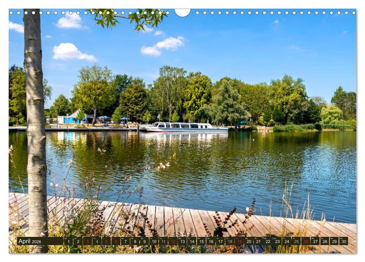 Produktbild: Holsteinische Schweiz - F&uuml;nf-Seen-Landschaft (Wandkalender 2026 DIN A3 quer), CALVENDO Monatskalender
